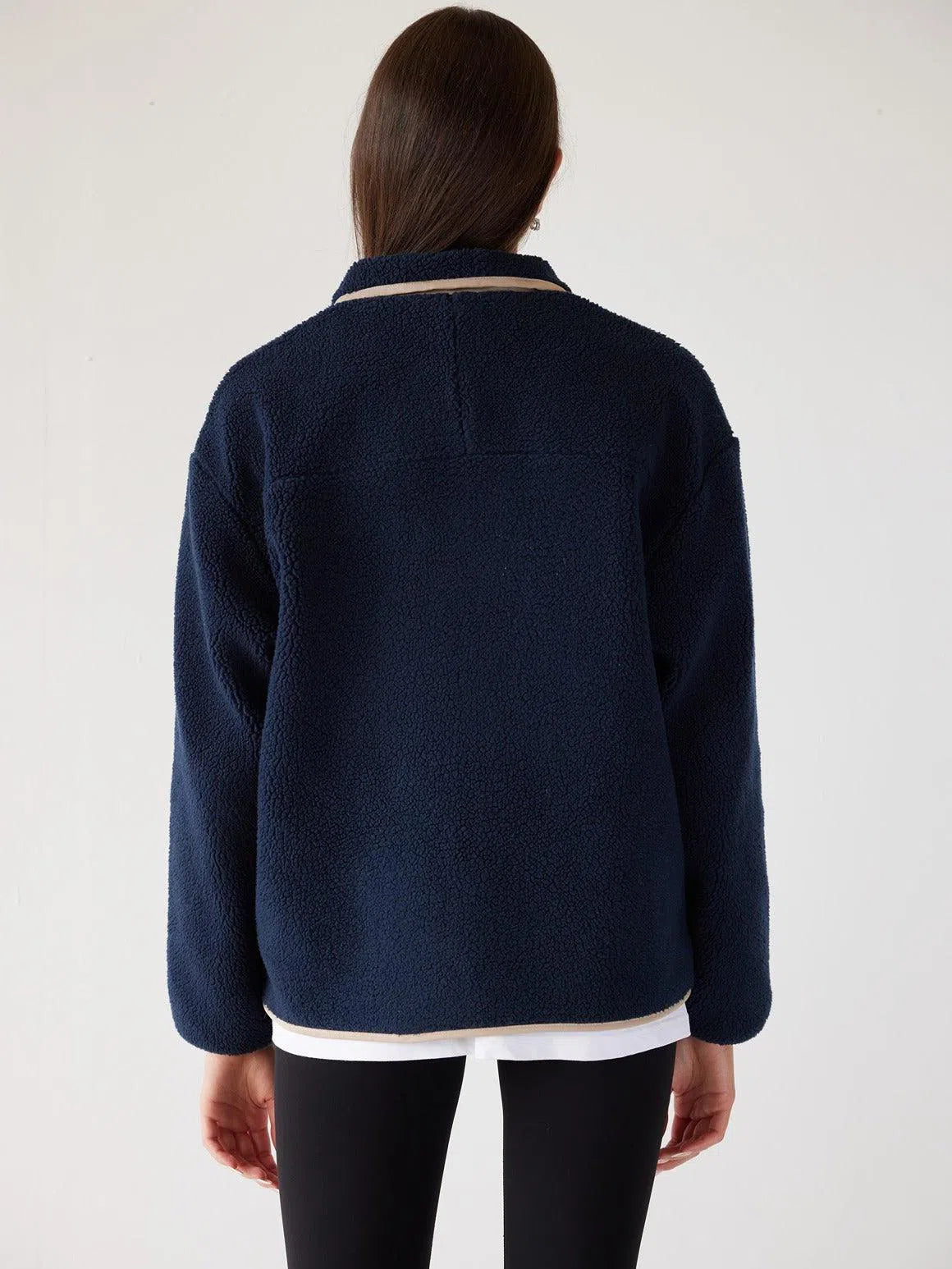 Sherpa Full Zip Fleece Jacket