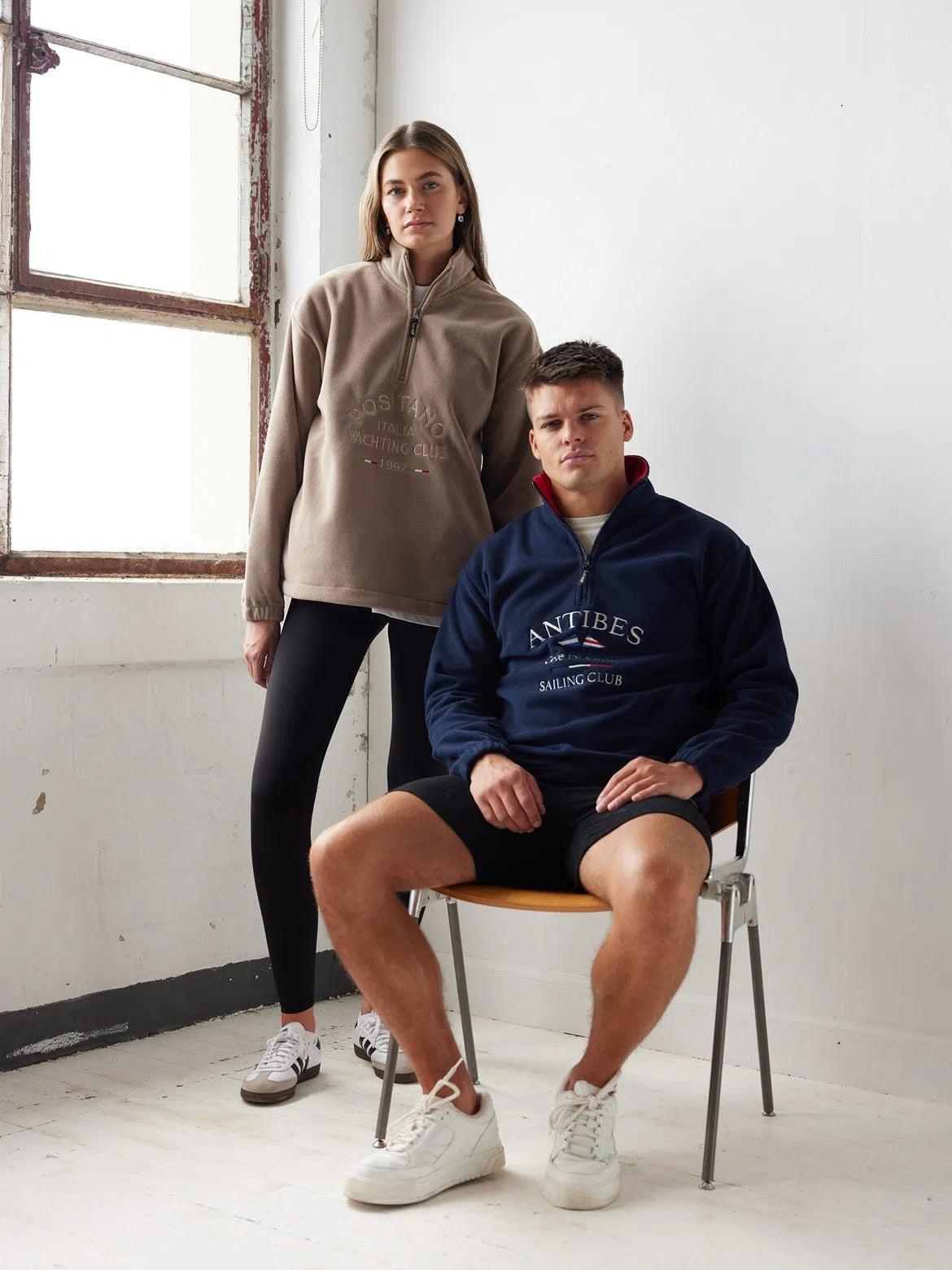 Antibes Fleece Navy Jacket