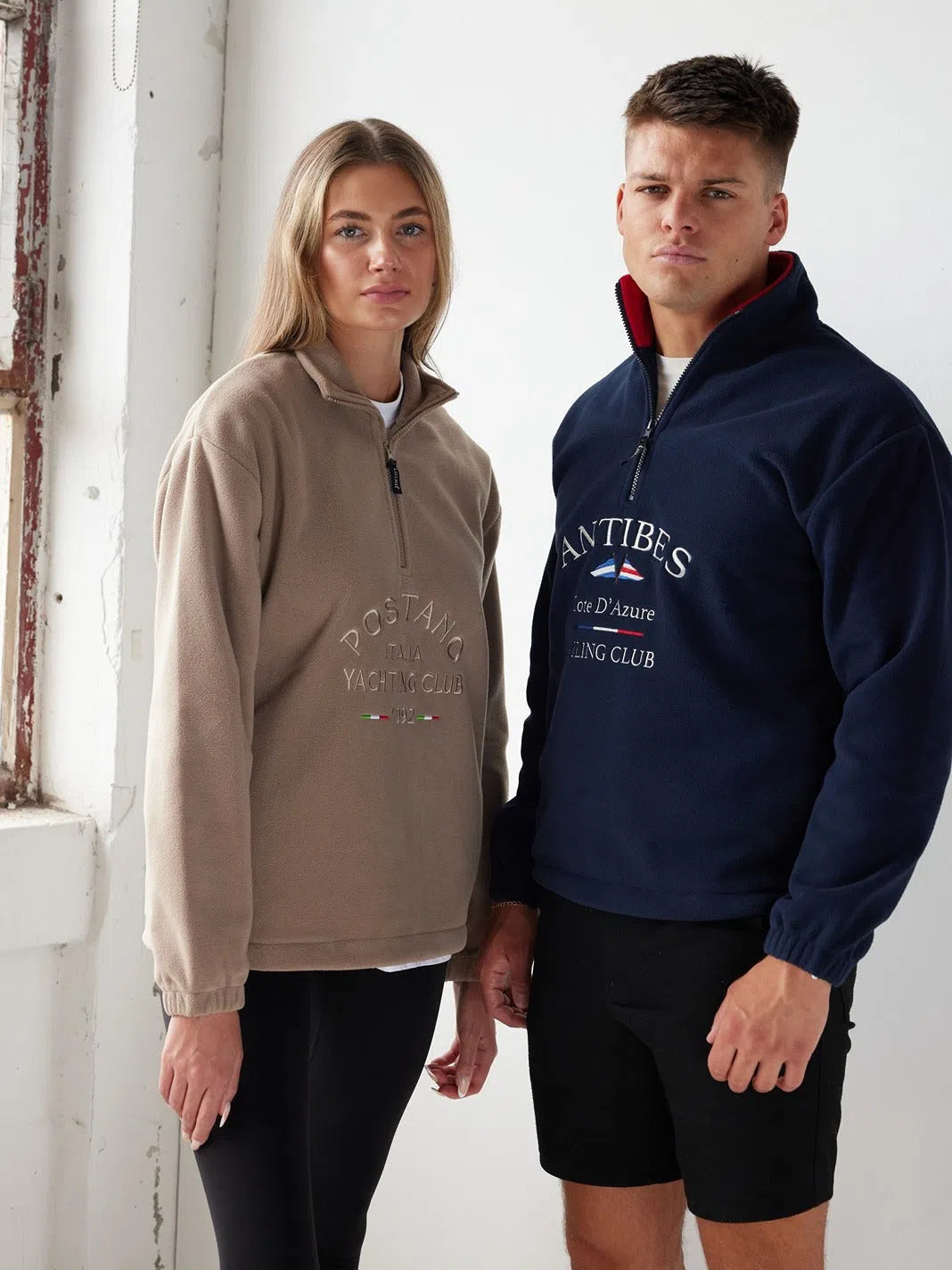 Antibes Fleece Navy Jacket