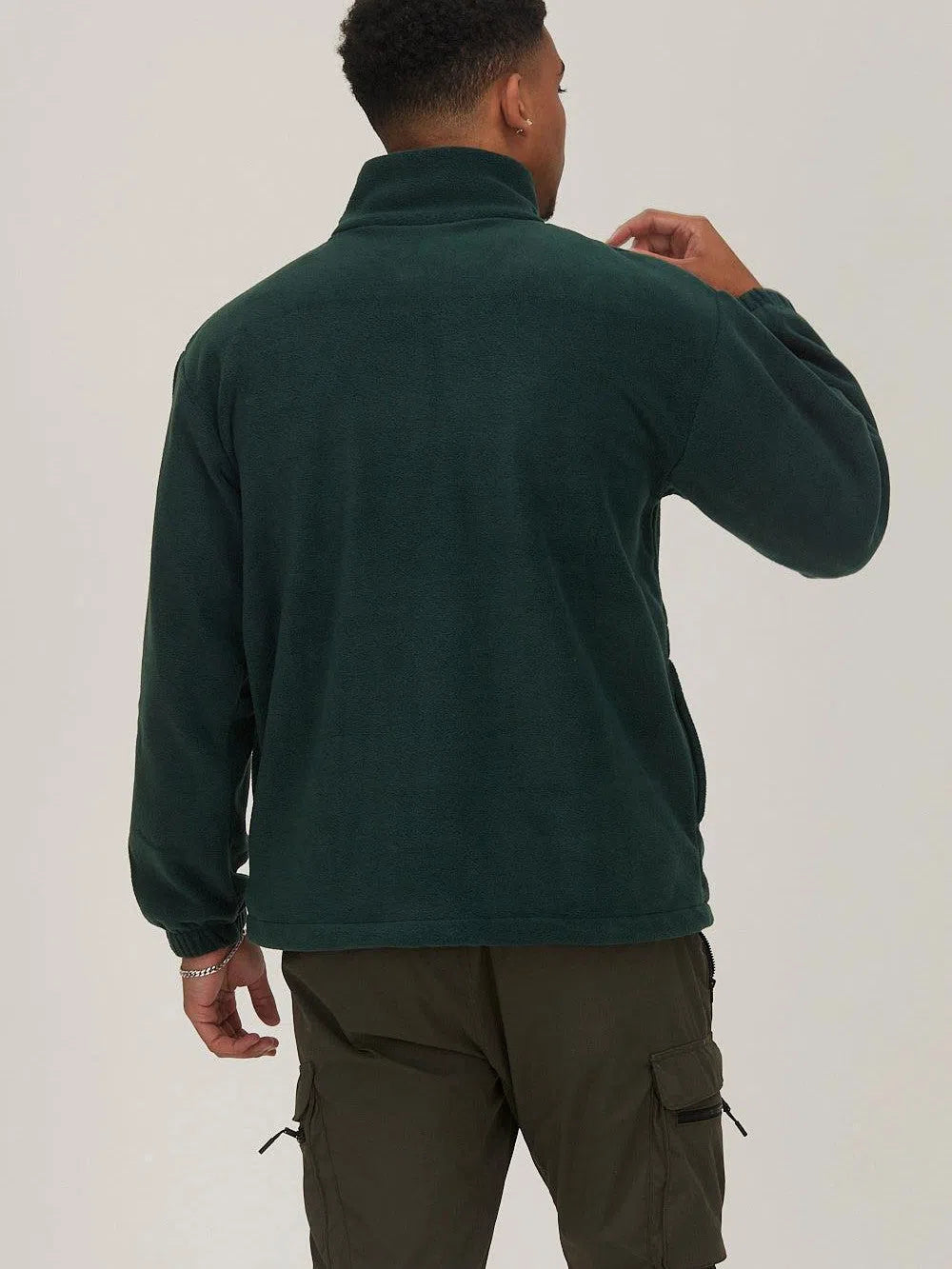 Monaco Vintage Fleece Green Jacket