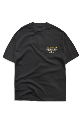Black Monaco Small Logo T-Shirt