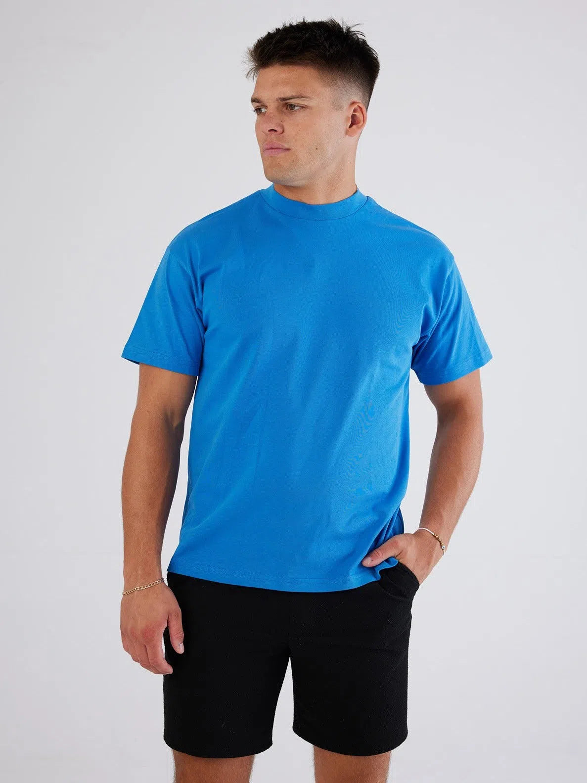 Blue Positano Big Logo T-Shirt
