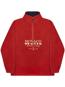 Monaco Vintage Fleece Red Jacket