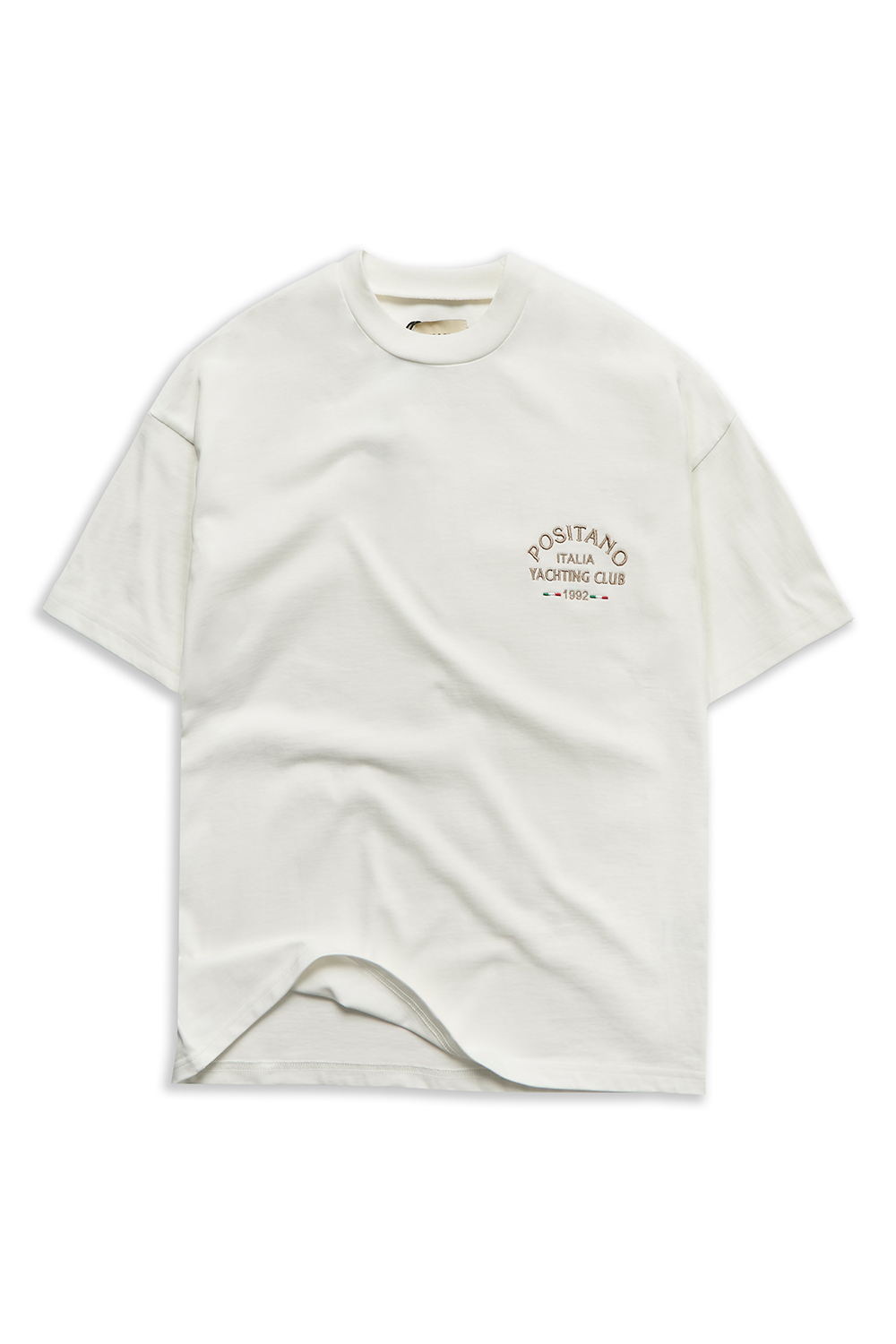 White Positano Small Logo T-Shirt