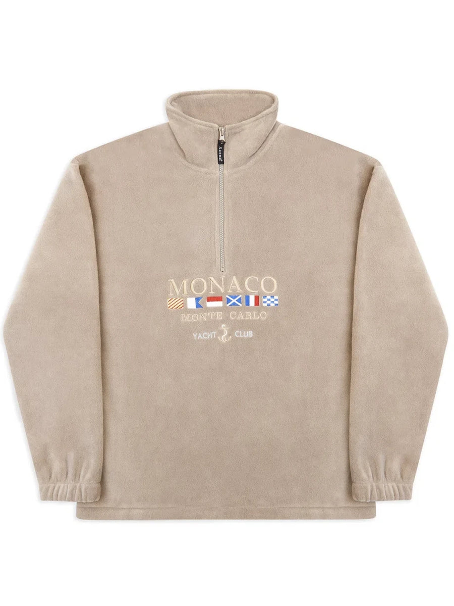 Beige half zip fleece hotsell